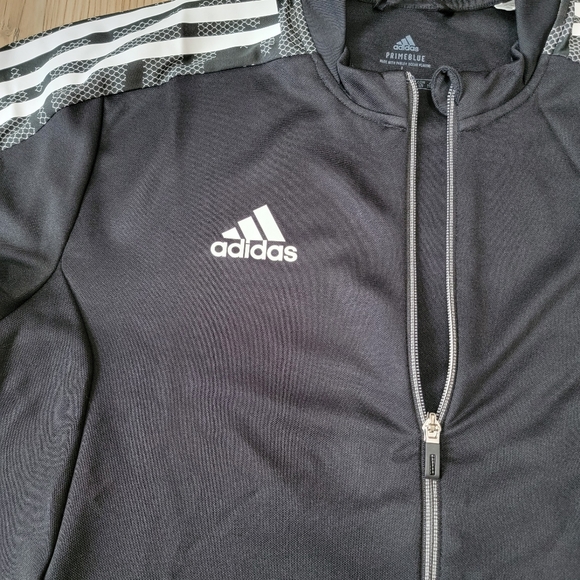 Men's sweatshirt adidas Condivo21 Track Jacket Primeblue black GH7129 GH7129 L - Picture 4 of 6